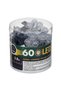 Light Installation with 60 Crystal White LED Bulbs & 2-Function Light Sensor 5.9m - Warm White - 3
