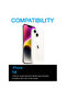 Tempered Dustproof Privacy Glass Screen Protector Compatible For iPhone 14 - 5