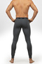 Unisex Anthracite Slim Fit Thermal Tights – Cold Weather & Sports Use 2607073 - 3