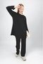 Women's Modal Tunic Pants Set Black - 6