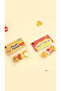 Eraser Kawaii 3Pcs Mini Fastfood Hamburger Drink Cheese Potato Pizza School Office Gift - 6