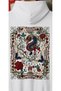Unisex Oversized Ethnic Patterned Print Hoodie - 4