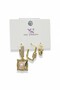 Pinterest 3-Piece Earring Set - 2