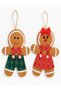 Cookie Man Ornament Set of 2 15cm – Christmas New Year Tree and Party Decoration |   Christmas Ornaments