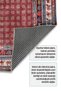 Colorful Pazırık Carpet Design Chenille Carpet Rug Runner Non-Slip Washable Fringed Living Room Kitchen - 4