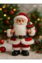 Mini Santa Claus Ornament 20 cm – Christmas Tree Ornament, New Year Decor, Christmas Party Decoration, - 7