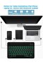 Wireless Backlit Bluetooth Portable Keyboard for Tablet & Smartphone - 2