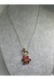 Steel Tarnish-Free Brand Floral Stone 316L Special Series Design Women's Necklace - 4