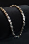 Men's Steel Chain Necklace 316L Stainless Steel with Special Link Ring
