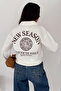 Women's Printed Oversized Sweatshirt – Sporty Season 1992