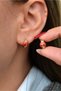 Red Ladybug Hoop Earrings – Antiallergic Durable Earrings for Children and Adults