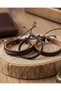 3Pcs Leather Bracelet Plain Design Genuine Leather Bracelet Fashion Bracelet - 3