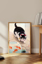 One Piece Wooden Framed Living Room Hall Kitchen Painting Tk1973 - 2