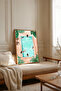 One Piece Wooden Framed Living Room Hall Kitchen Painting Tk1990
