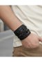 5-Piece Leather Bracelet Infinity and Tree of Life Genuine Leather Bracelet with Black Figure Fashion Bracelet - 2