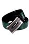 Men's Steel Buckle Genuine Leather Automatic Buckle Belt - 3