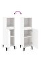 Bathroom Cabinet White 30x30x100 cm Engineered Wood - 8