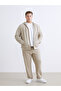 Hooded Long Sleeve Men's Zippered Sweatshirt - 6