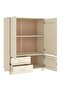 Wardrobe HAMAR Honey Brown 99x45x137 cm Solid Wood Pine - 4