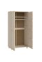Wardrobe HAMAR Honey Brown 89x50x180 cm Solid Wood Pine - 2