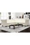 Chesterfield Corner Sofa 5-Seater Artificial Leather White