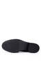 Women's Genuine Leather Black Heeled Boots - 3
