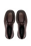 Men's Genuine Leather Brown Casual Shoes - 4
