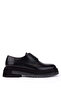 Men's Genuine Leather Black Classic Shoes
