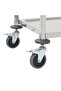 2-Tier Kitchen Trolley 95x45x83.5 cm Stainless Steel - 5