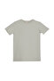 Smoke Gray Basic Unisex Children's Crew Neck Short Sleeve T-Shirt