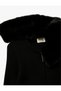 Long Sleeve Plush Collar Viscose Blended Zippered Knitwear Cardigan - 4
