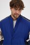 Men's Color Block Coat Celos Sax Blue - 3