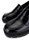 Women's Genuine Leather Black Patent Leather High Heels - 4
