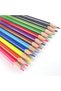 Faber-Castell Dry Crayons Full Size Triangular Plastic Tube 12 Colors 5171 113313 - 4