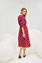 21277 Women's Buttoned Dress - 4