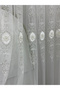 3158 Valeria Gold 1/3 Pleated Bamboo Tulle Curtain - 7