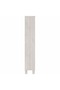 CD Cabinet HAMAR White 45x18x100 cm Solid Wood Pine - 2