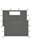 Gazebo Sidewalls with Windows 2 pcs Anthracite