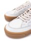 Women's Genuine Leather Off-White Sneakers & Sports Shoes - 3