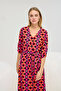 21277 Women's Buttoned Dress - 3