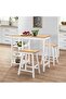Bar Set 3 Pieces MDF White