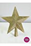 Christmas Tree Top Star Gold Glitter Luxury Large Size 25 cm New Year Tree Star Hpy26024 - 4