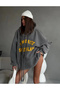 ST Morıtz Printed Hooded Fleece Sweatshirt - 3