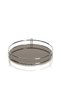 Tekno Tel Eg-212 Single Tier Chrome Metal Bathroom Organizer Shelf |   Cosmetic Jewelry Presentation Tray - 4