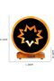 Himalayan Salt Lamp - 9 Pointed Star/Non-Angle Gh-Csl-054 - 4