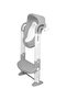 3-in-1 Toilet Ladder, Universal Fit, - 2