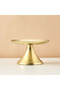 Embossed Iron Cake Stand - 20x14x12 cms - 2