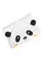 My Baby Kumsal 100% Cotton 0 - 24 Months Bathrobe Set Smiling Panda Pattern 30037 Also in the Box - 6