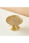 Embossed Iron Cake Stand - 20x14x12 cms - 4