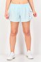 Women Standard Fit Training Shorts, Light Blue